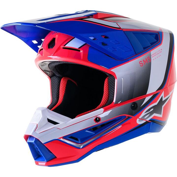 Alpinestars Supertech M5 Sail MX Pink Blue