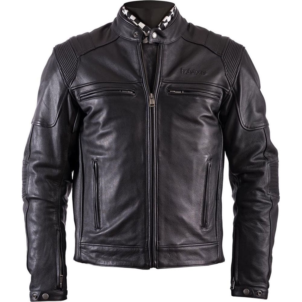 Plain leather jacket hotsell