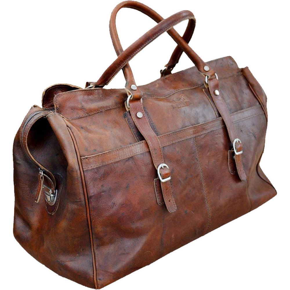 ROKKER Duffel Bag Tasche hotsell Antik-Braun Weekender Reistasche