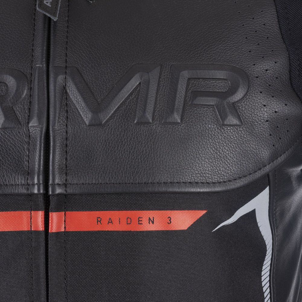 ARMR Raiden 3.0 Leather Jacket Black / Red