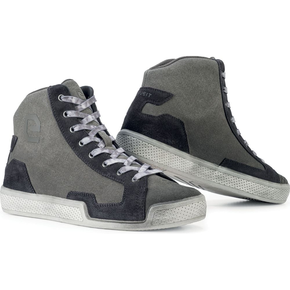 Eleveit Antibes Air Canvas Short Boots Light Grey