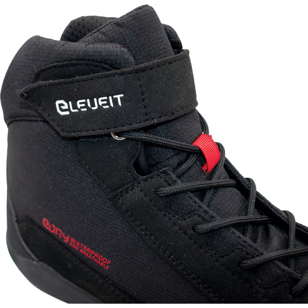 Eleveit Delta Ex Fighter Waterproof Short Boots Black - FREE UK Shipping, FREE 365 Day Returns | Moto Central