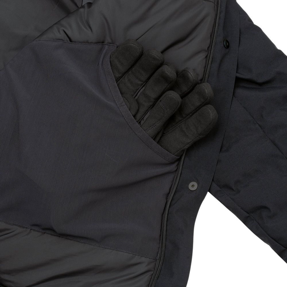 Tucano Urbano Topfive Hydroscud Eco-Quilted Jacket Black  - FREE UK Shipping, FREE 365 Day Returns | Moto Central