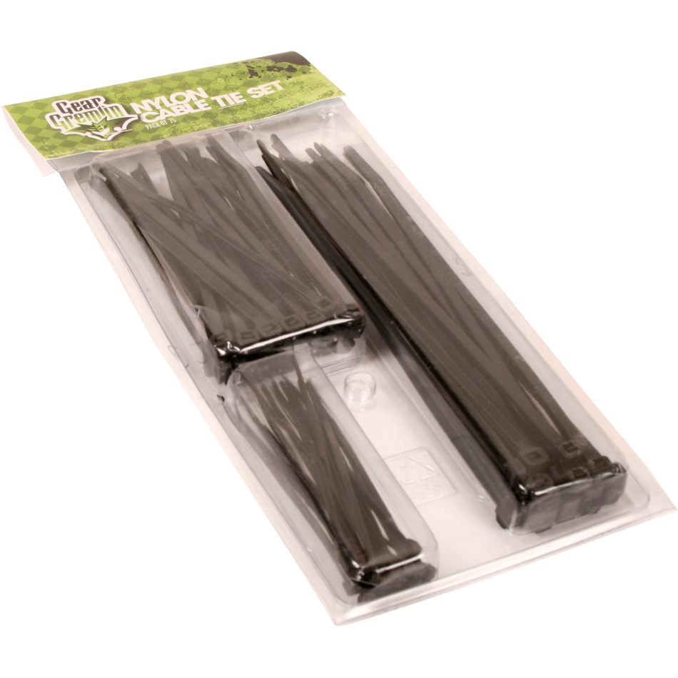 Gear Gremlin Cable Ties - Pack Of 75 Pieces