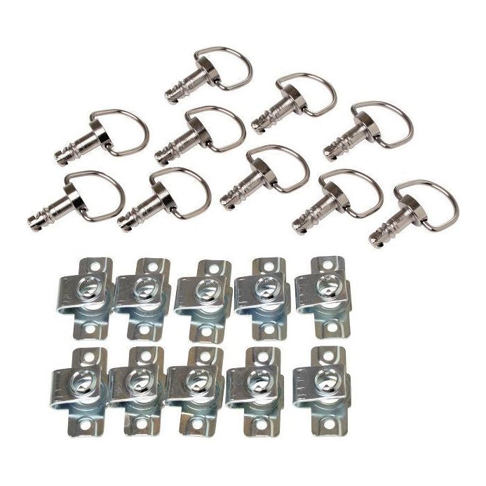 Gear Gremlin Quick Release Rings - 10 Pieces Set