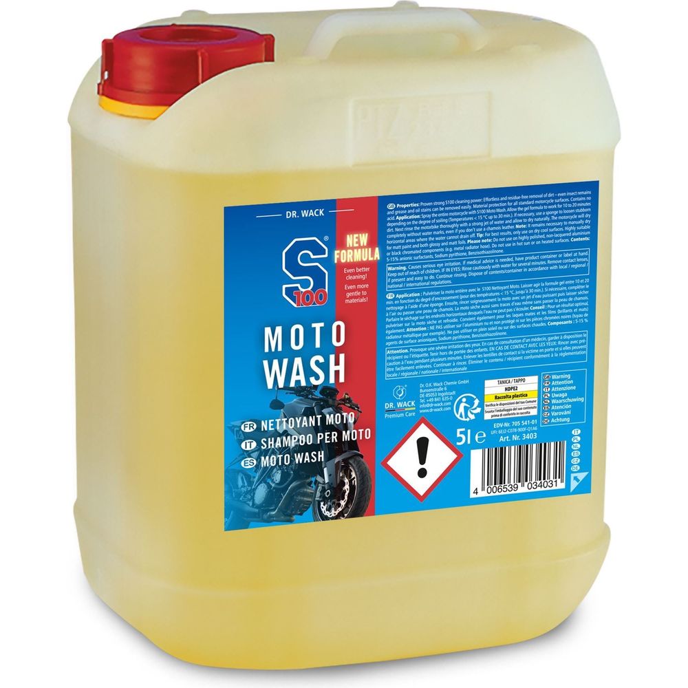 S100 Moto Wash Gel