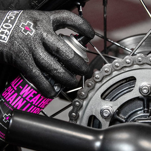 Muc-Off All Weather Motorcycle Chain Lube - 400ml  - FREE UK Shipping, FREE 365 Day Returns | Moto Central