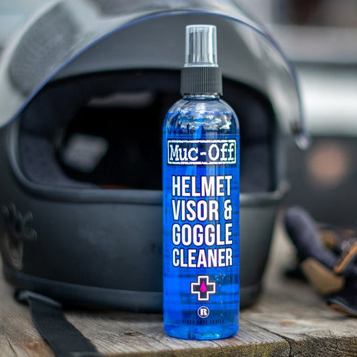 Muc-Off V2 Helmet Cleaning Care Kit  - FREE UK Shipping, FREE 365 Day Returns | Moto Central