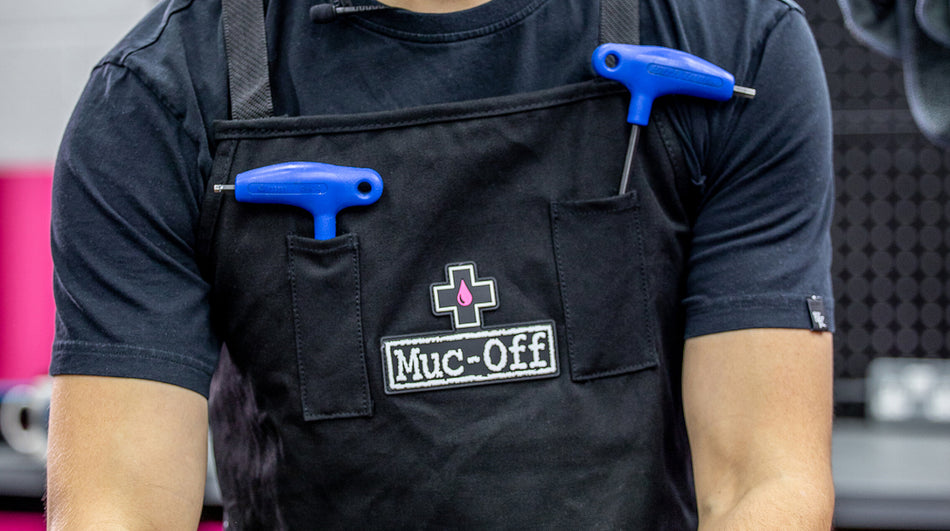 Muc-Off Apron  - FREE UK Shipping, FREE 365 Day Returns | Moto Central