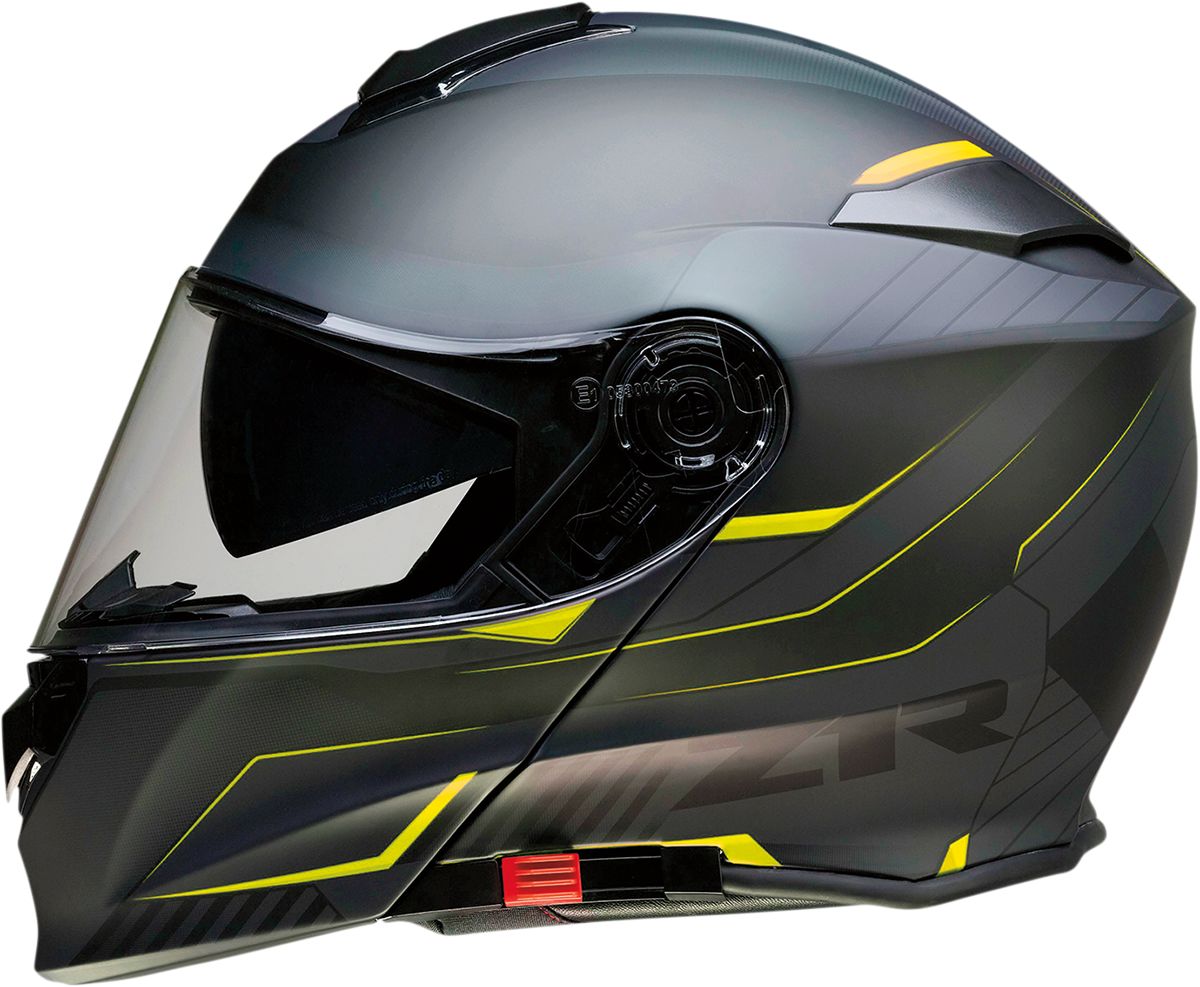 Z1R Solaris Scythe Helmet Black / Hi-Viz Yellow