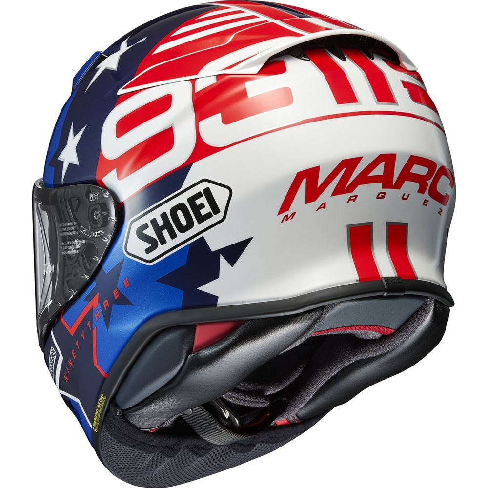 Shoei NXR2 Marquez American Spirit Full Face Helmet Blue