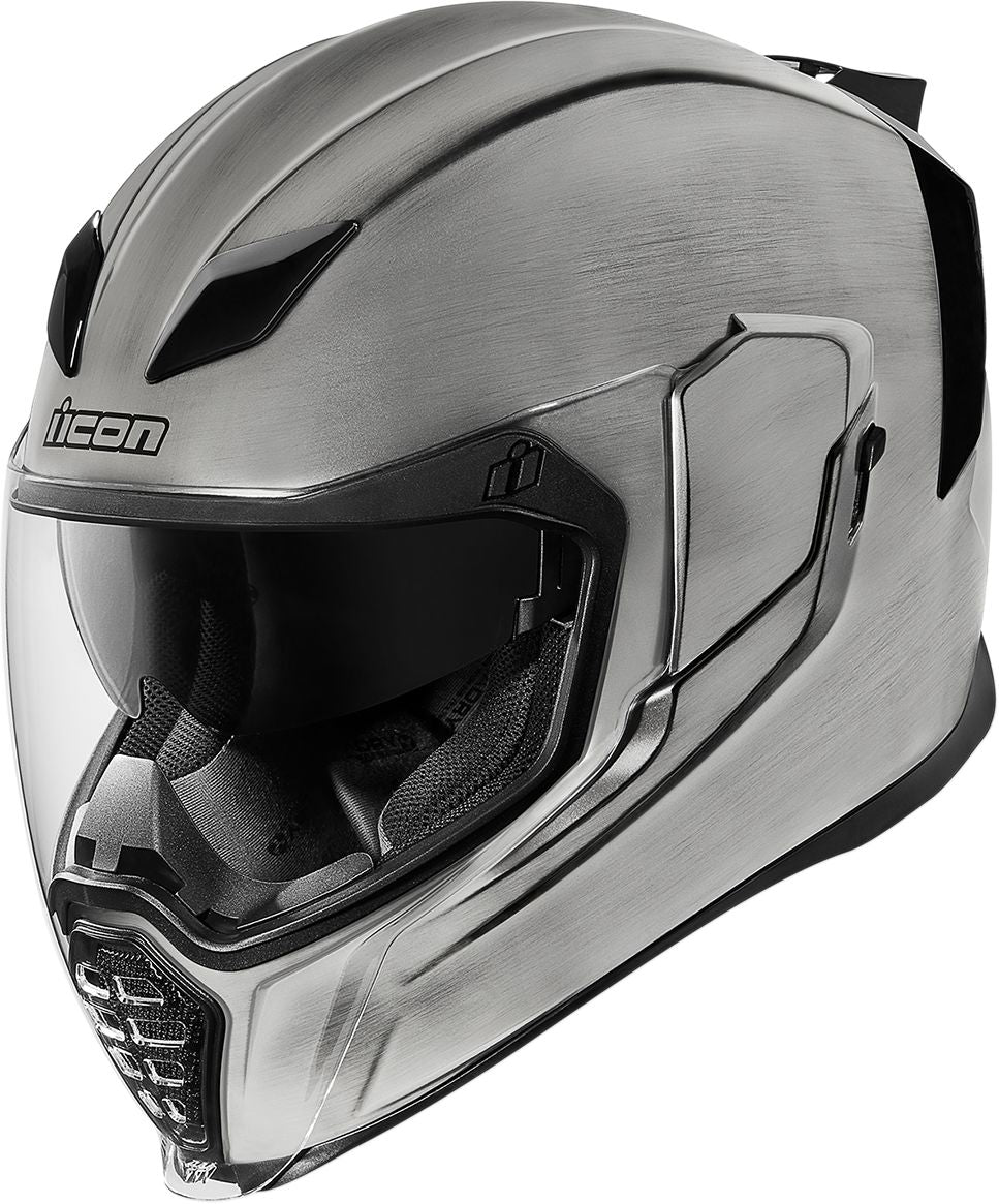 Icon Airflite Helmet Quicksilver Silver