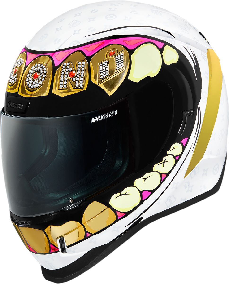 Icon Airform Helmet Grillz White