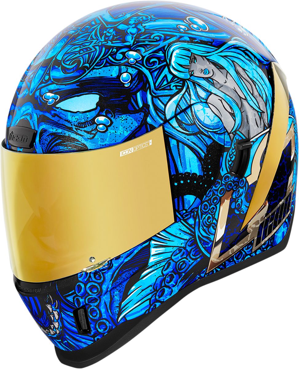 Icon Airform Helmet Ships Company Blue