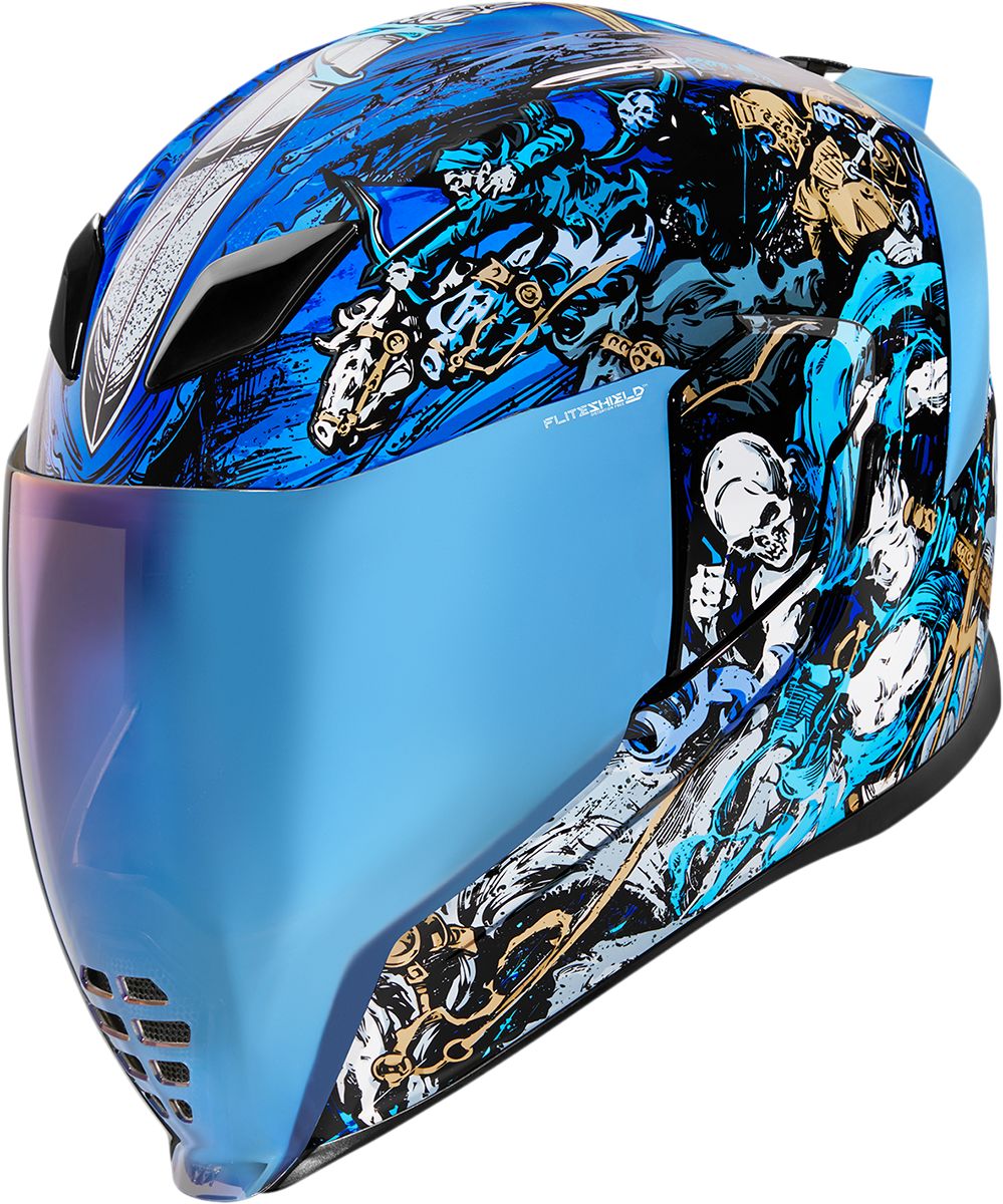 Icon Airflite Helmet 4Horsemen Blue