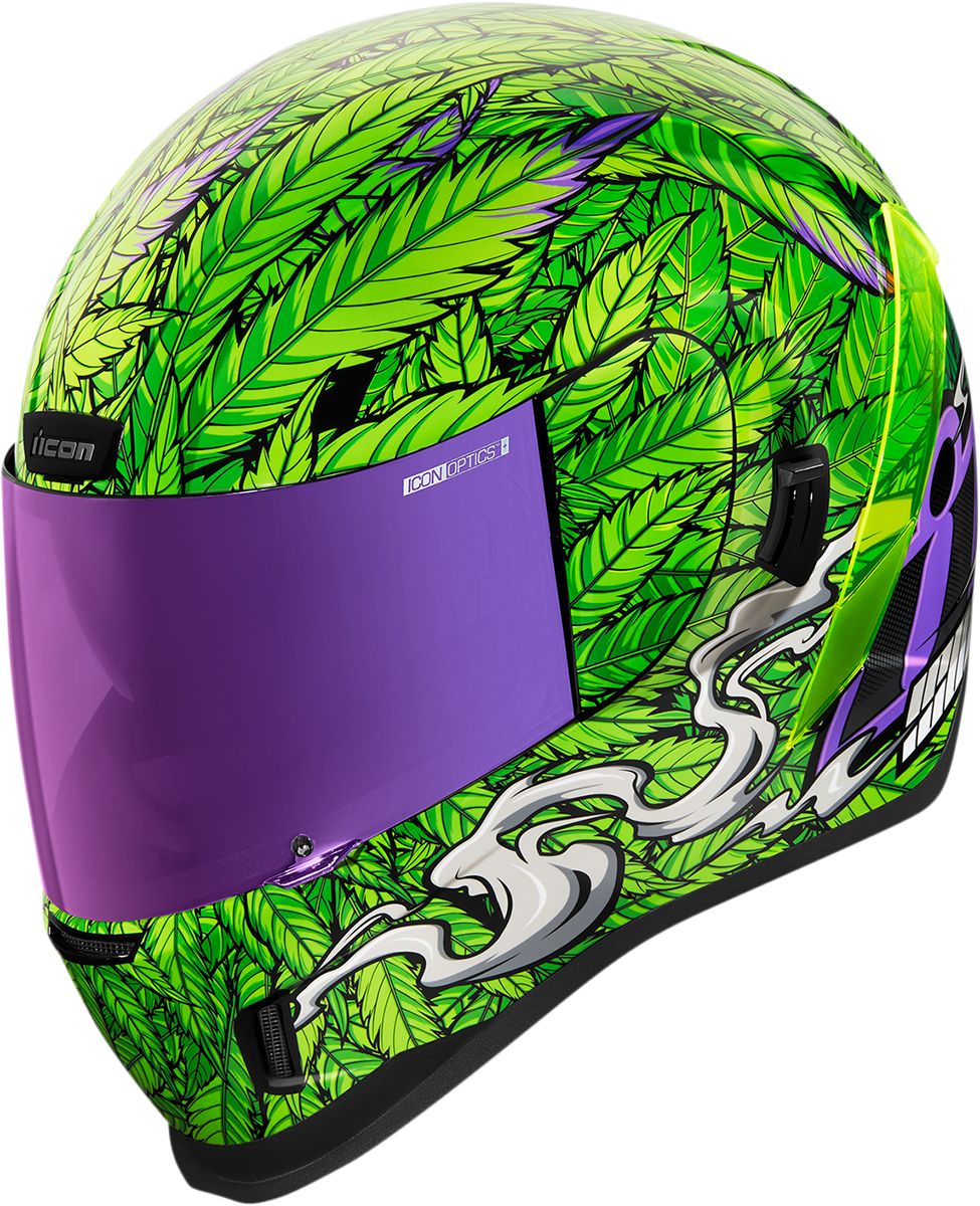 Icon Airform Helmet Ritemind Glow Green