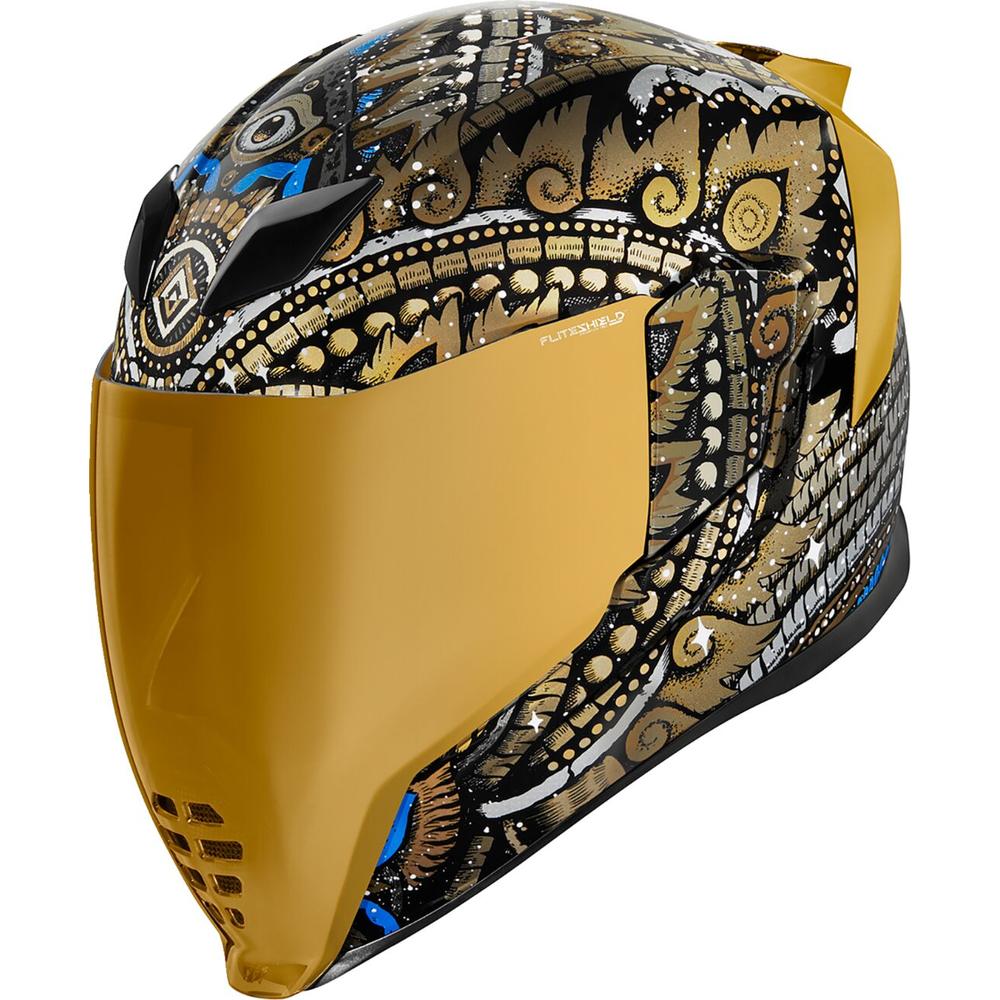 Icon Airflite Daytripper Full Face Helmet Gold