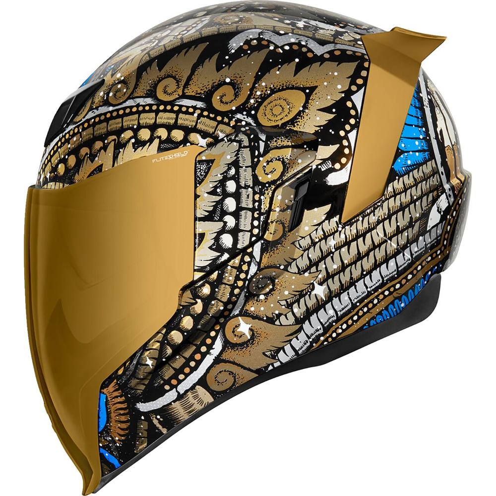 Icon Airflite Daytripper Full Face Helmet Gold  - FREE UK Delivery - Moto Central