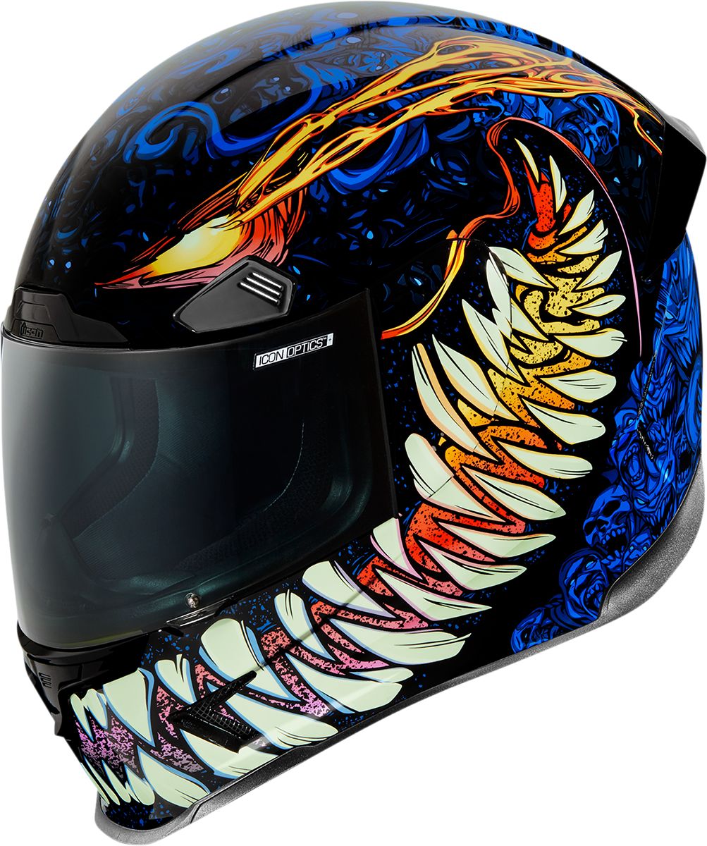 Icon Airframe Pro Full Face Helmet Soulfood Blue / Multi