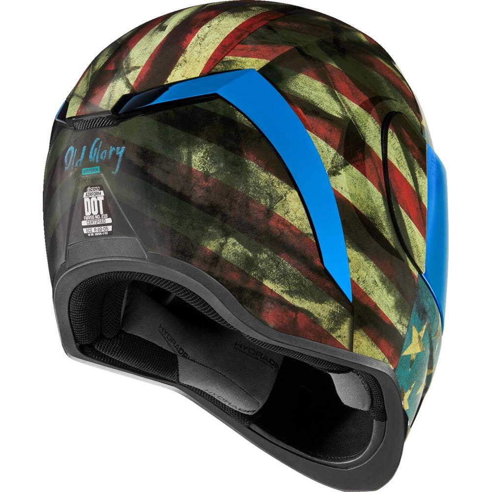 Icon Airform Old Glory Full Face Helmet Blue / Red / White