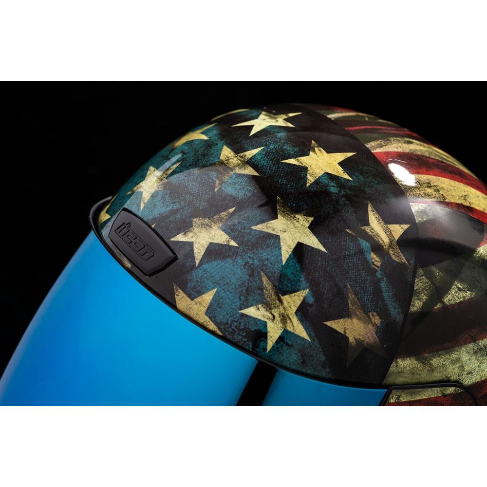 Icon Airform Old Glory Full Face Helmet Blue / Red / White