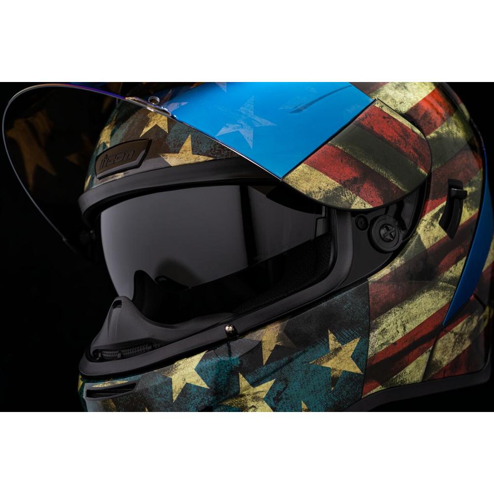 Icon Airform Old Glory Full Face Helmet Blue / Red / White