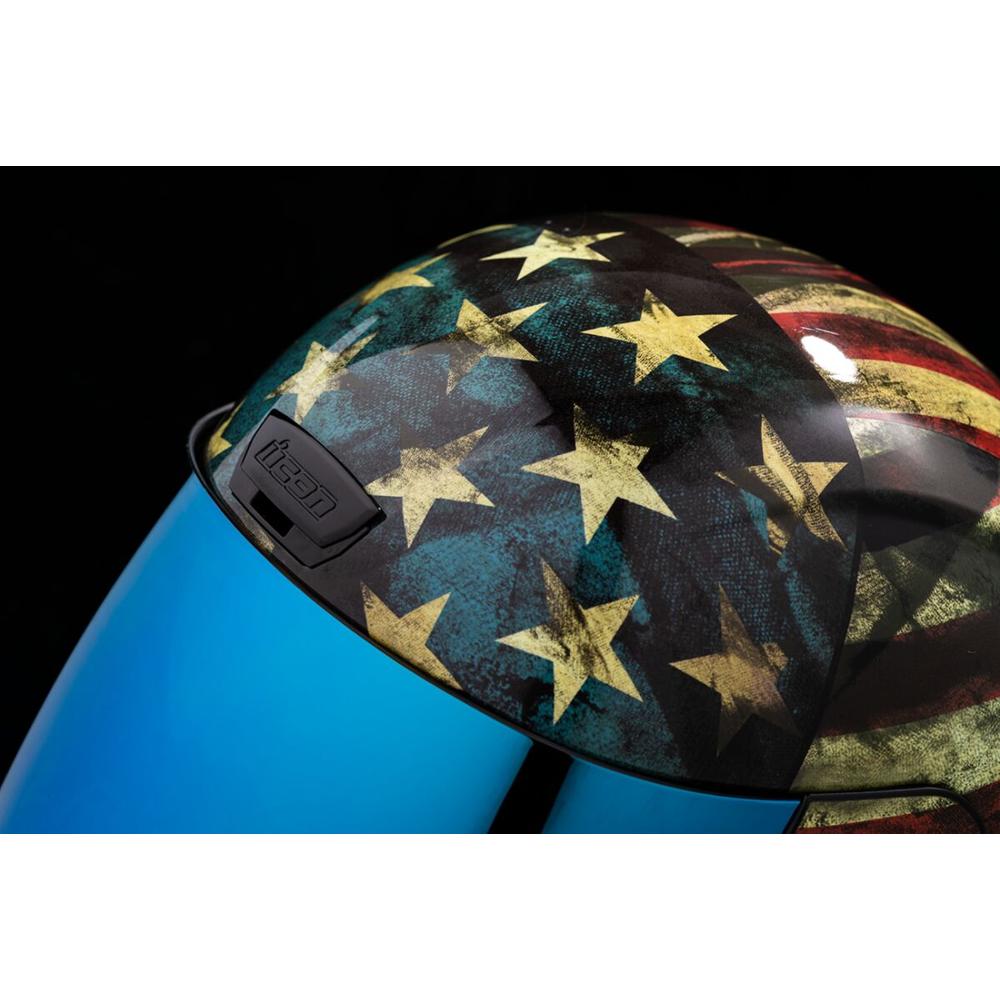 Icon Airform Old Glory Full Face Helmet Blue / Red / White