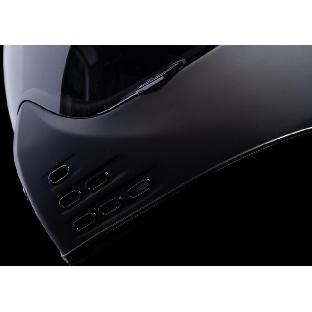 Icon Domain Rubatone Full Face Helmet Matt Black - FREE UK Shipping, FREE 365 Day Returns | Moto Central