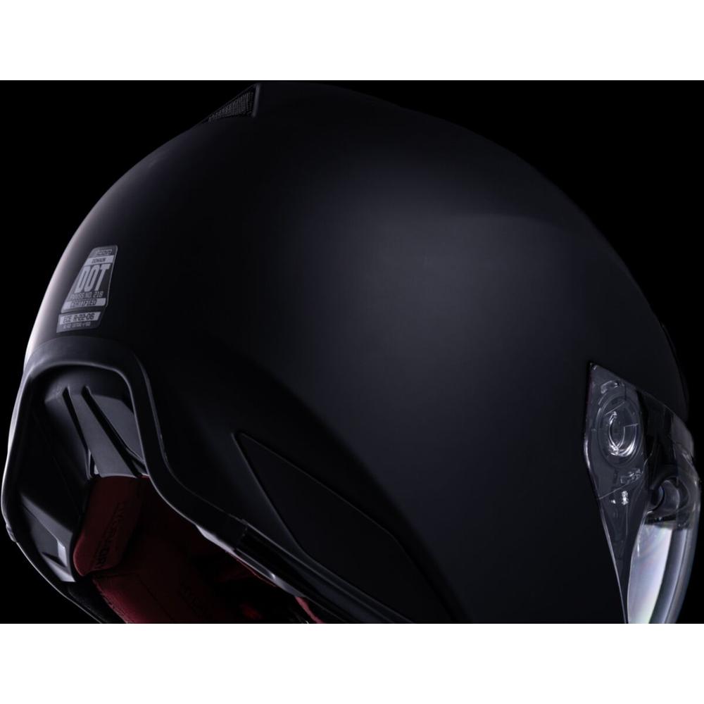 Icon Domain Rubatone Full Face Helmet Matt Black - FREE UK Shipping, FREE 365 Day Returns | Moto Central