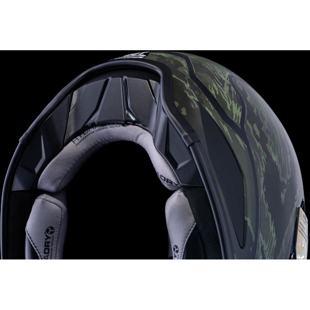 Icon Domain Tiger's Blood Full Face Helmet Green