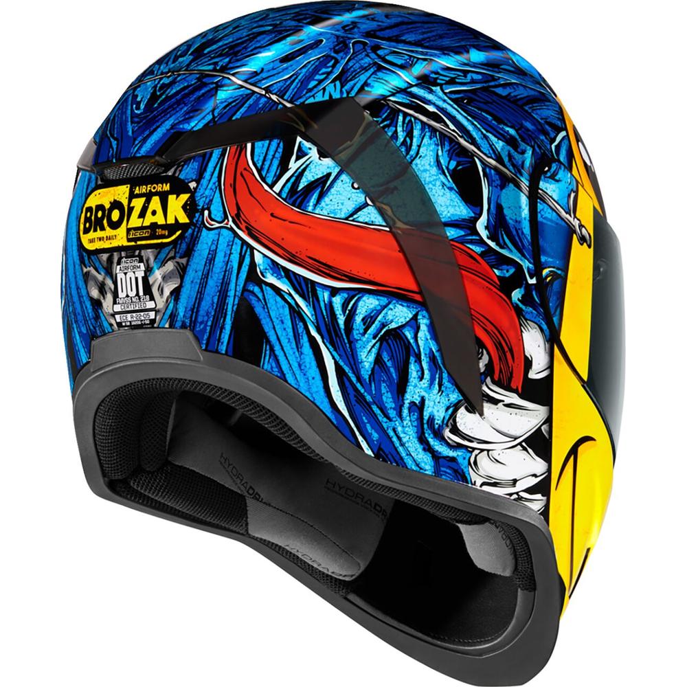 Icon Airform Brozak MIPS Full Face Helmet Blue