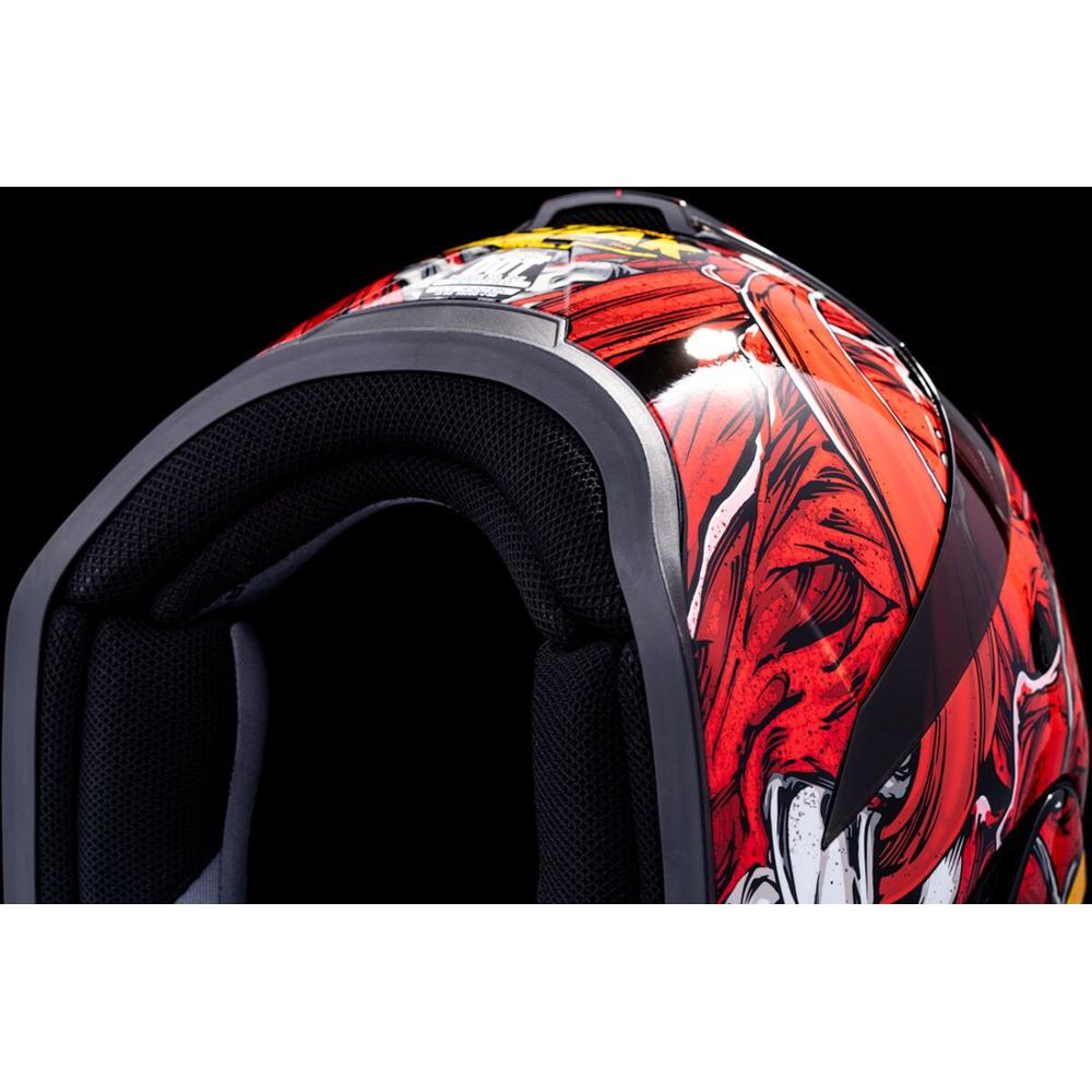 Icon Airform Brozak MIPS Full Face Helmet Red  - FREE UK Delivery - Moto Central