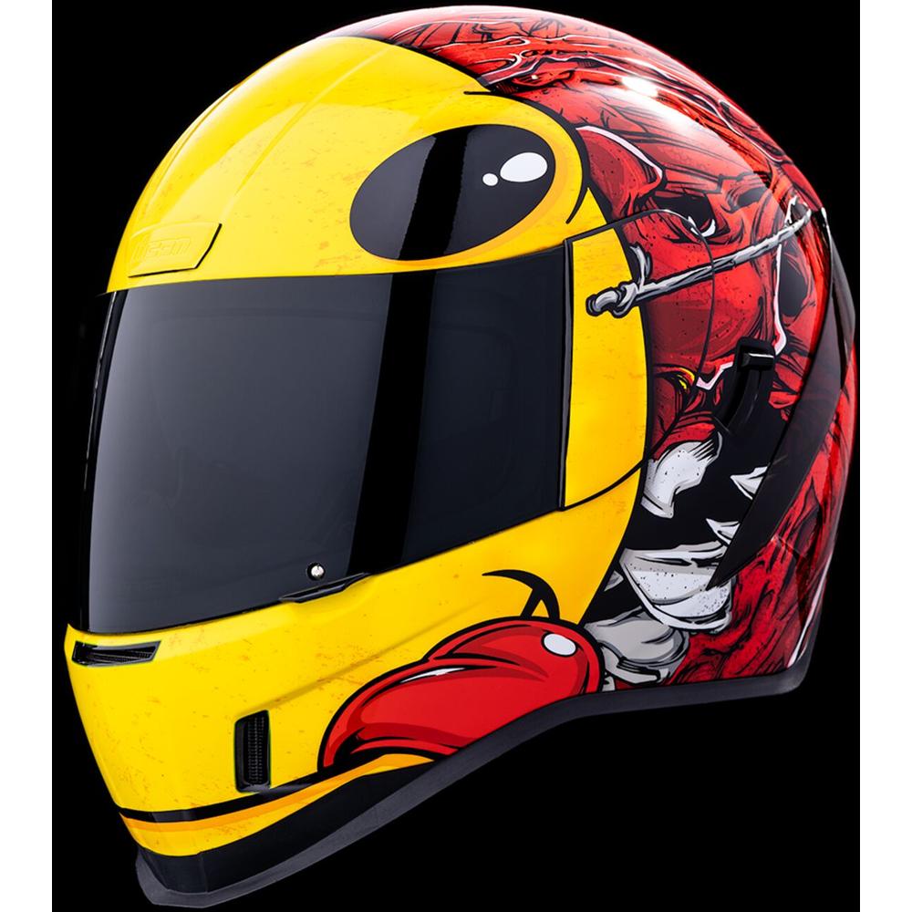 Icon Airform Brozak MIPS Full Face Helmet Red  - FREE UK Delivery - Moto Central