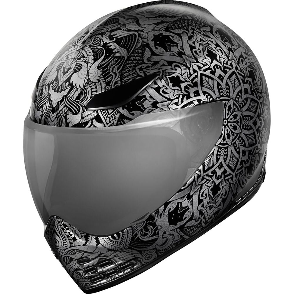 Icon Domain Gravitas Full Face Helmet Black