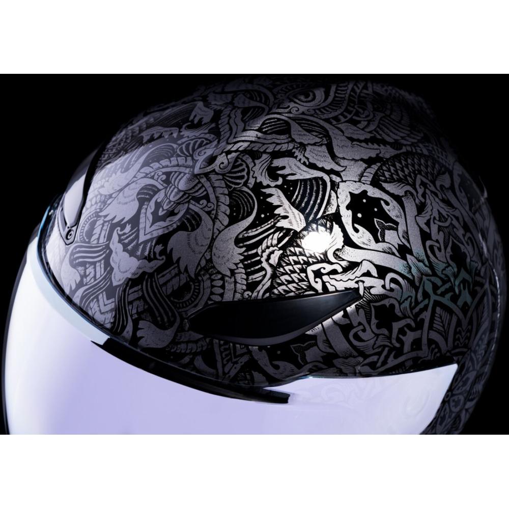 Icon Domain Gravitas Full Face Helmet Black