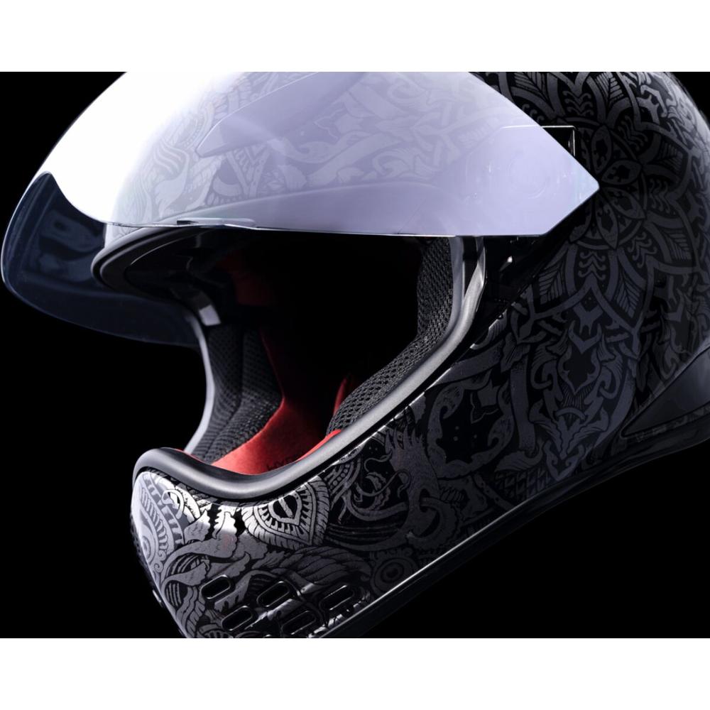 Icon Domain Gravitas Full Face Helmet Black