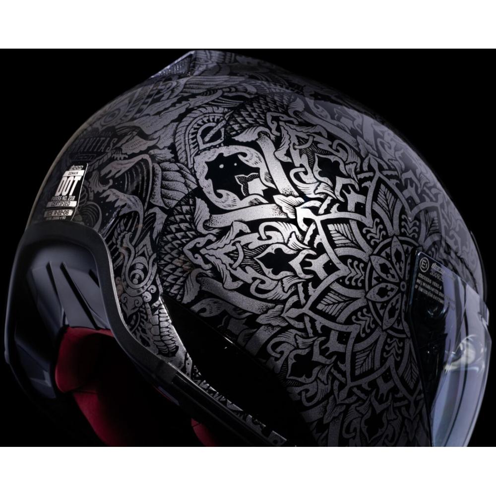 Icon Domain Gravitas Full Face Helmet Black