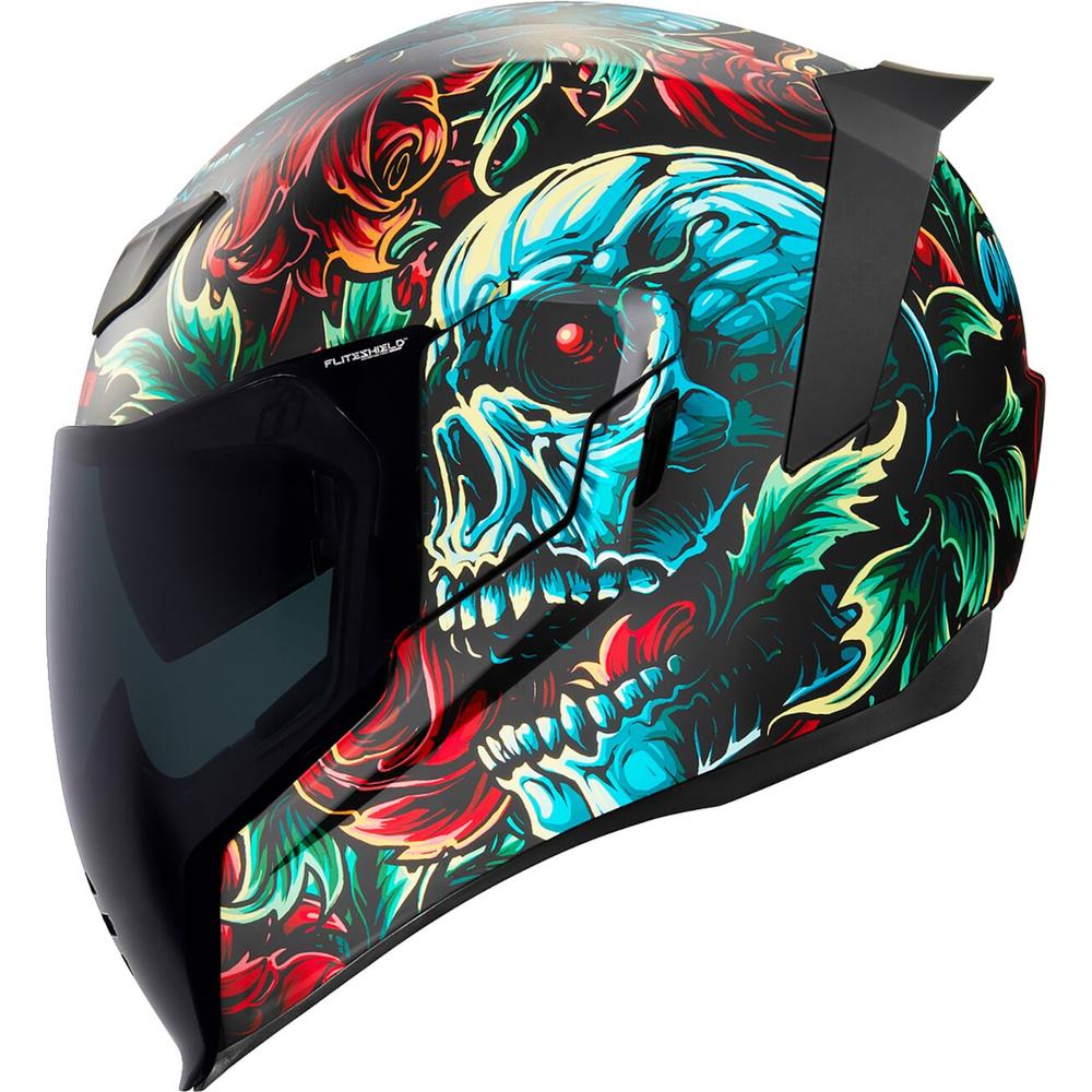 Icon Airflite MIPS Omnicrux Full Face Helmet Black - FREE UK Shipping, FREE 365 Day Returns | Moto Central