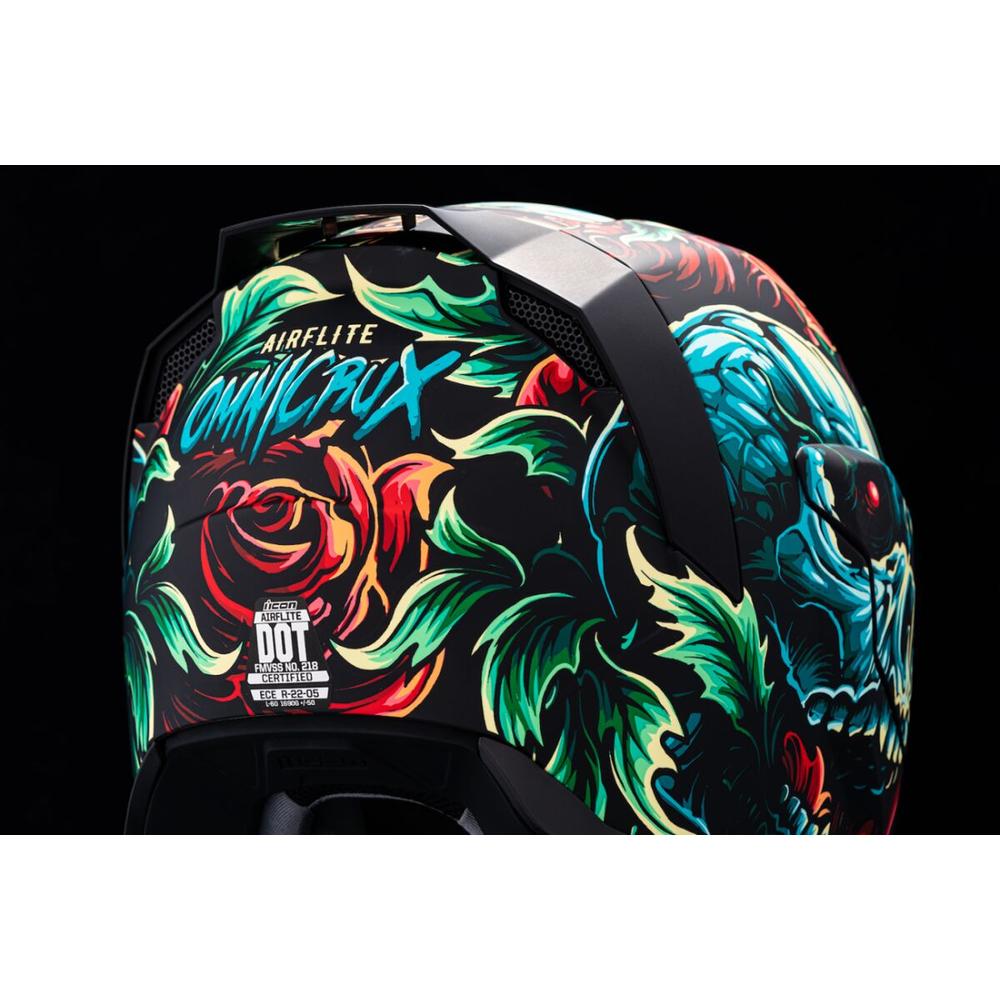 Icon Airflite MIPS Omnicrux Full Face Helmet Black - FREE UK Shipping, FREE 365 Day Returns | Moto Central