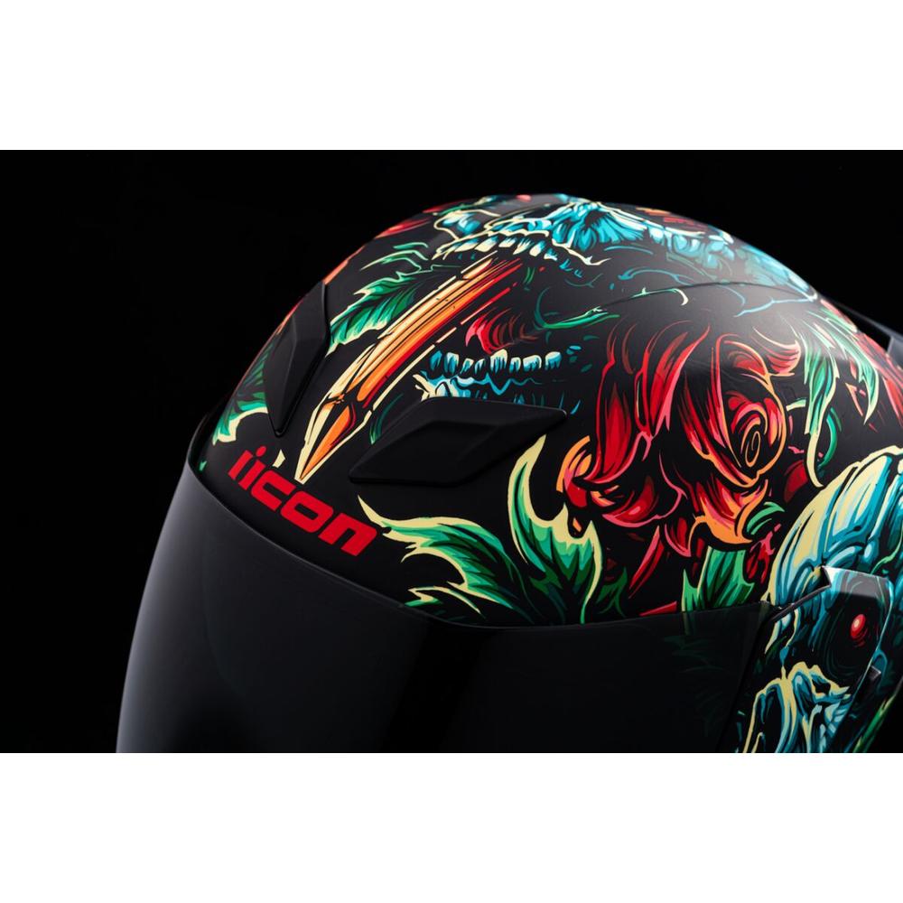 Icon Airflite MIPS Omnicrux Full Face Helmet Black - FREE UK Shipping, FREE 365 Day Returns | Moto Central