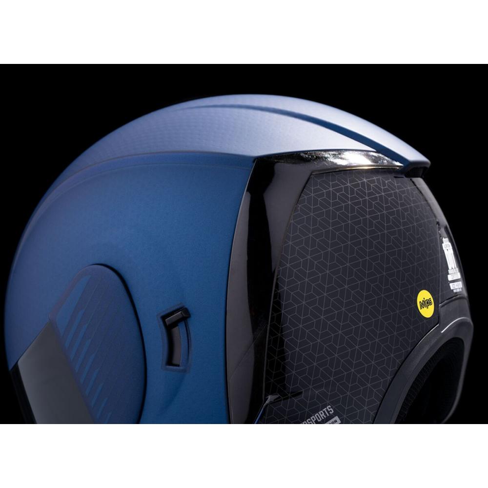 Icon Airform Counterstrike MIPS Full Face Helmet Blue - FREE UK Shipping, FREE 365 Day Returns | Moto Central