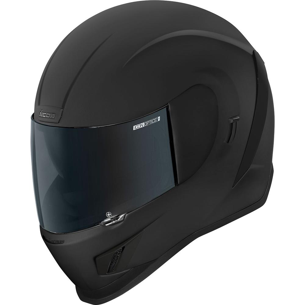 Icon Airform Dark Full Face Helmet Rubatone Black