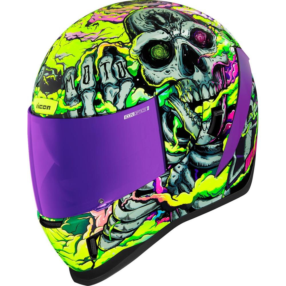 Icon Airform Hippy Dippy Full Face Helmet Purple