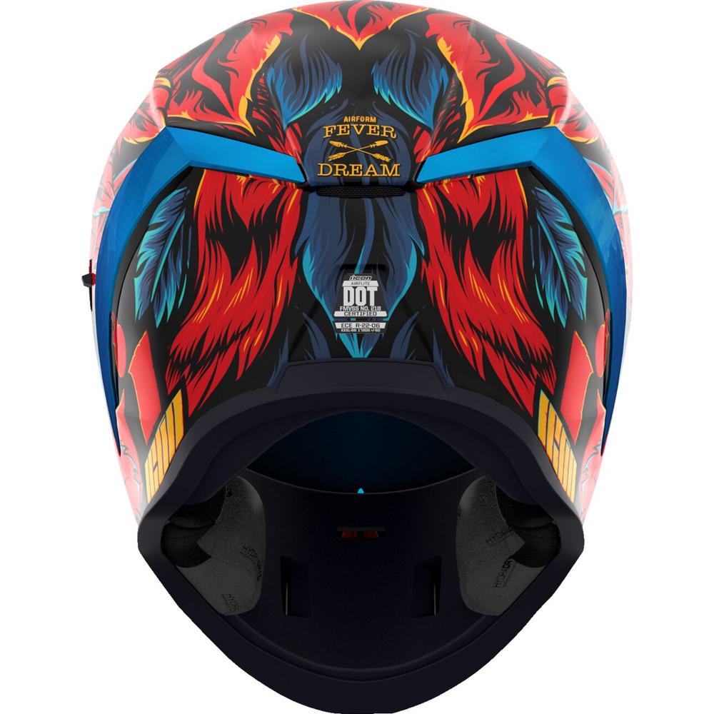 Icon Airform Fever Dream Full Face Helmet Blue