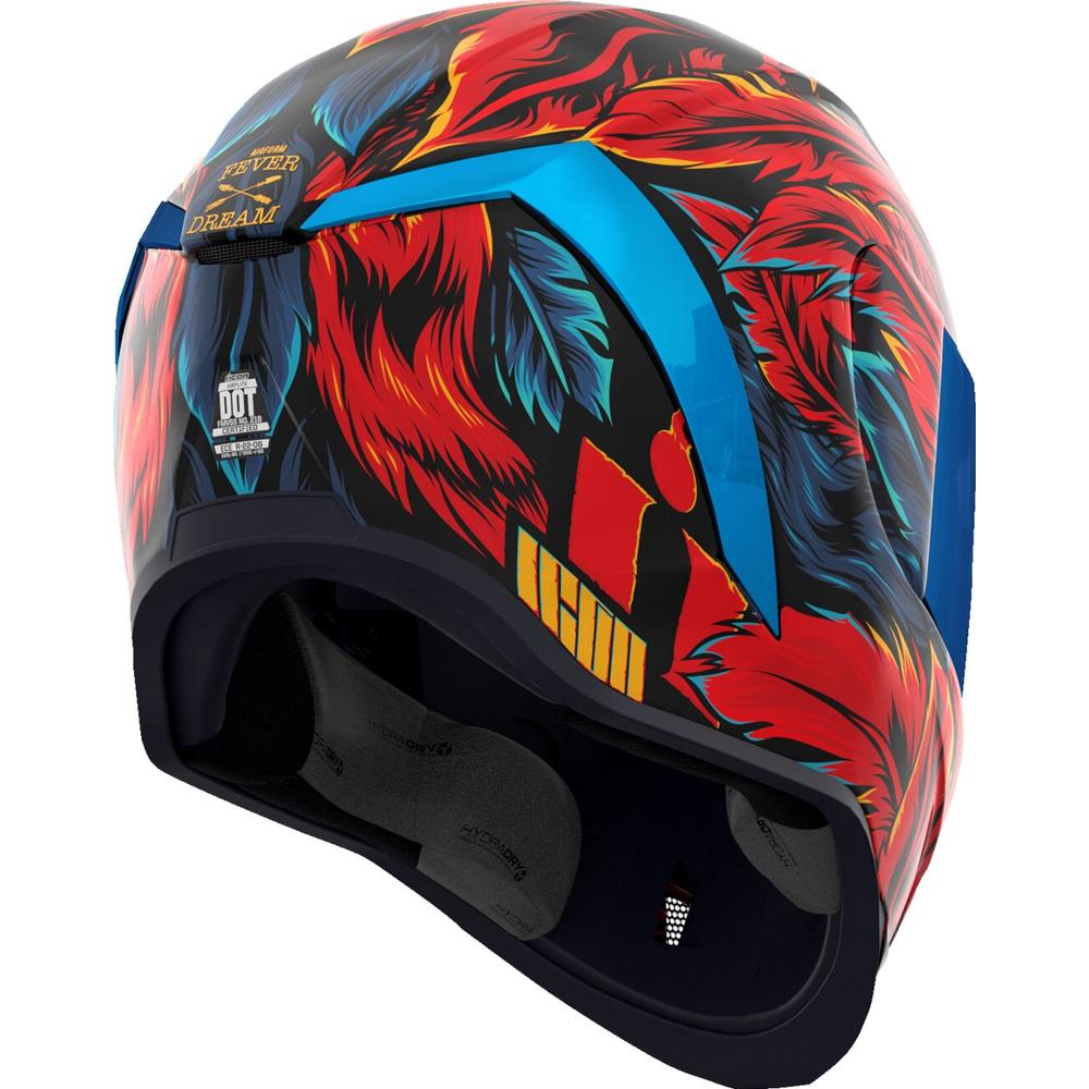 Icon Airform Fever Dream Full Face Helmet Blue