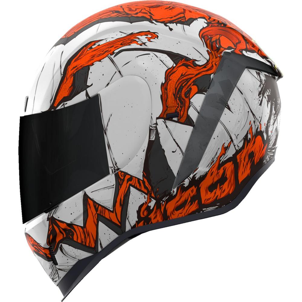 Icon Airform Trick or Street 3 Full Face Helmet White