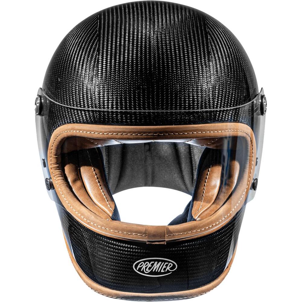 Premier Trophy Platinum Edition Carbon Full Face Helmet Gloss Black