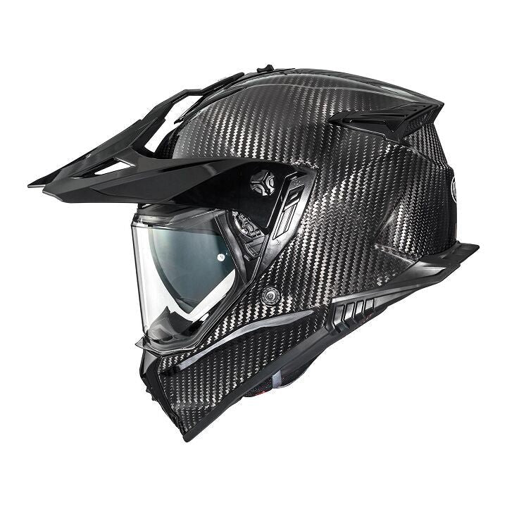 Premier Discovery Carbon Adventure Helmet Gloss Black