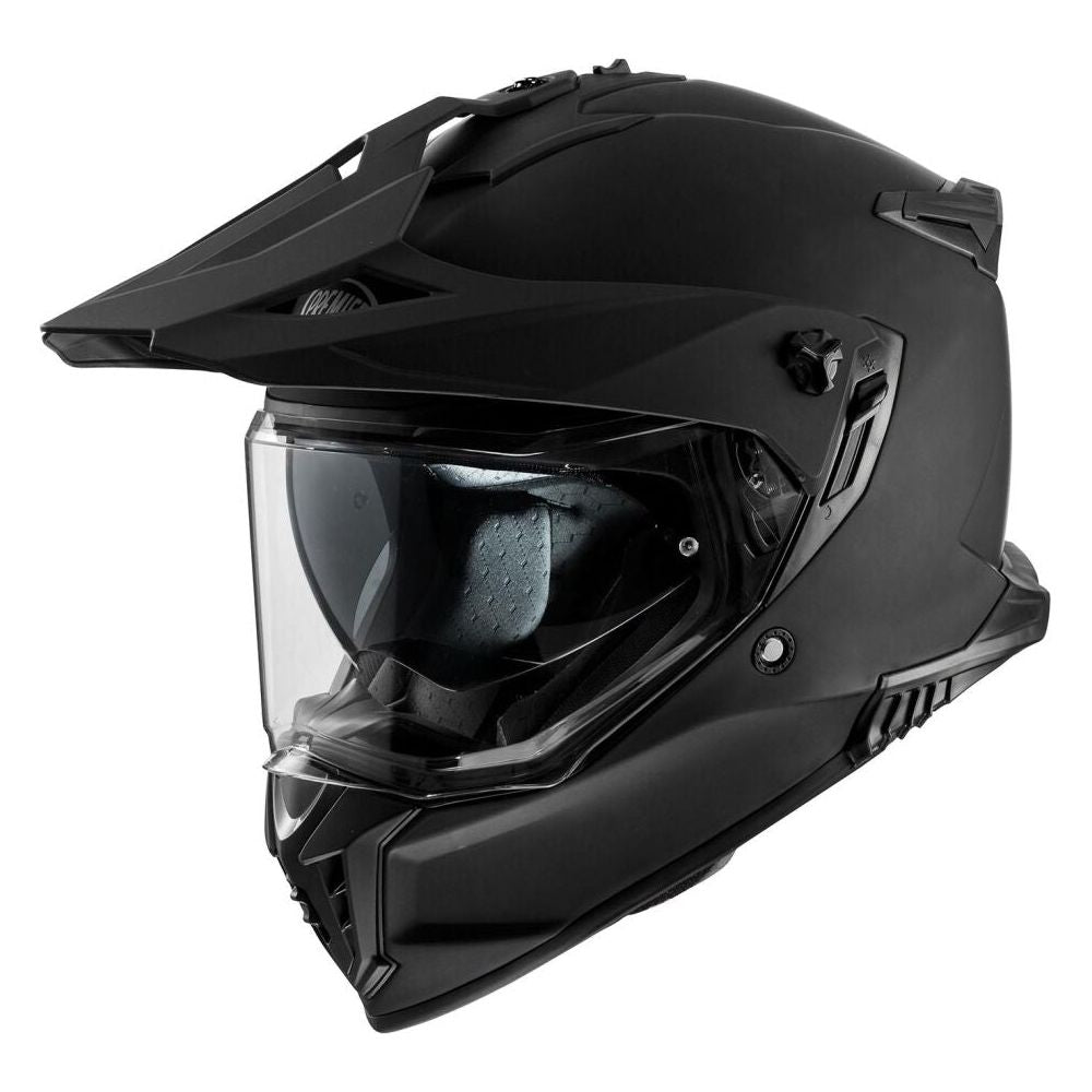 Premier Discovery Adventure Helmet Matt Black - FREE UK Shipping, FREE 365 Day Returns | Moto Central