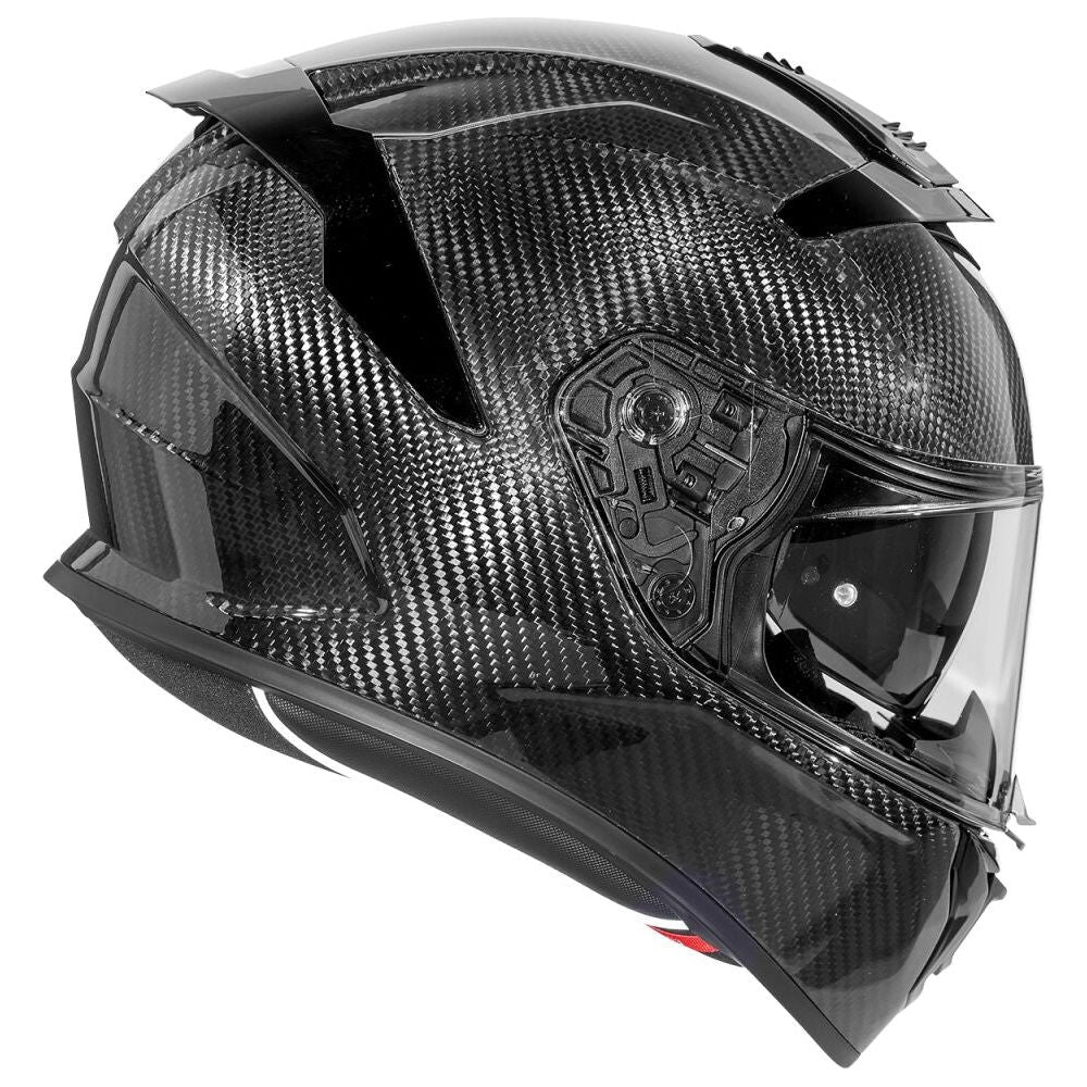 Premier Devil Carbon Full Face Helmet Black  - FREE UK Delivery - Moto Central